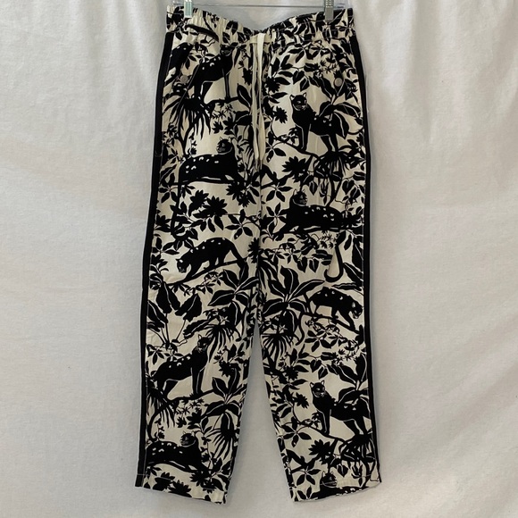 Anthropologie Maeve Tenley Jogger, Black Panther print - Picture 5 of 7
